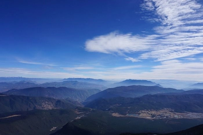 山から見える景色