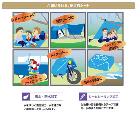 ミニーマウス防水マルチシートの機能説明