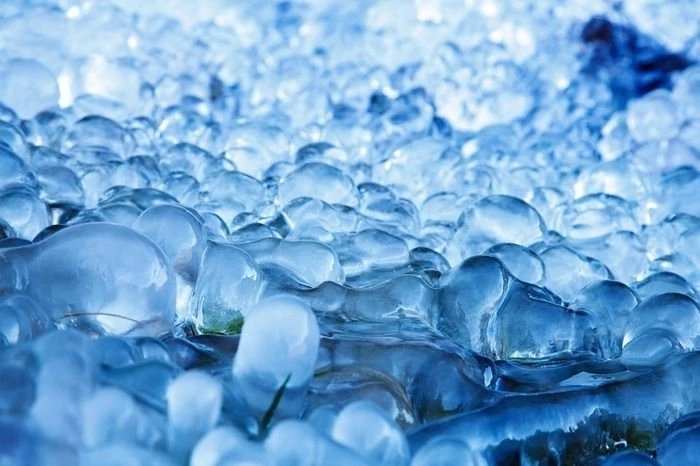 氷の写真