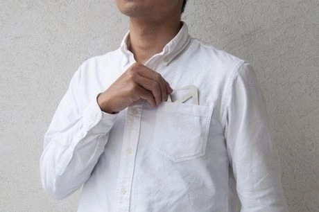 シャツのポケットにも入るTetra Drip