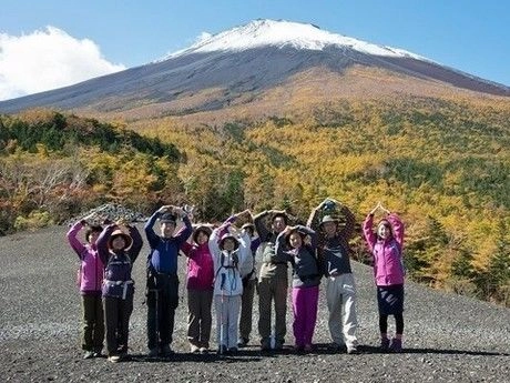 そふと研究室の下山ツアーの様子
