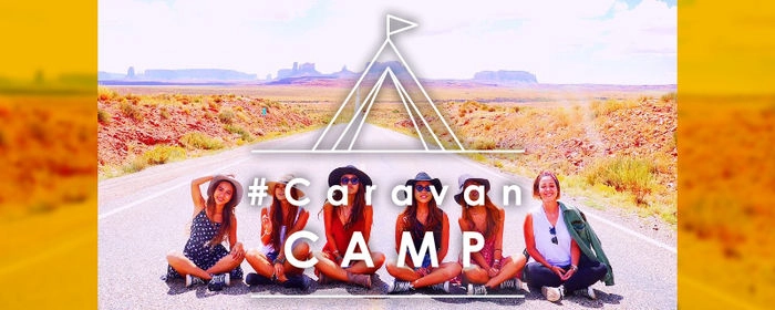 Caravan CAMPの広告