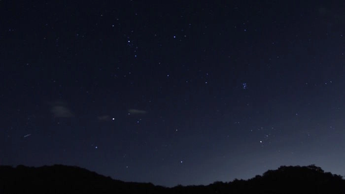 森と星空のヴィレッジの星空