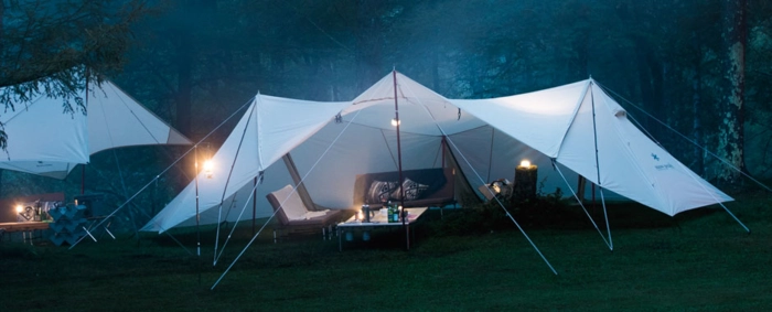 訳あり peak ヘキサエボ　アイボリー スノーピーク2017年新作！新色「アイボリーライン」をチェック