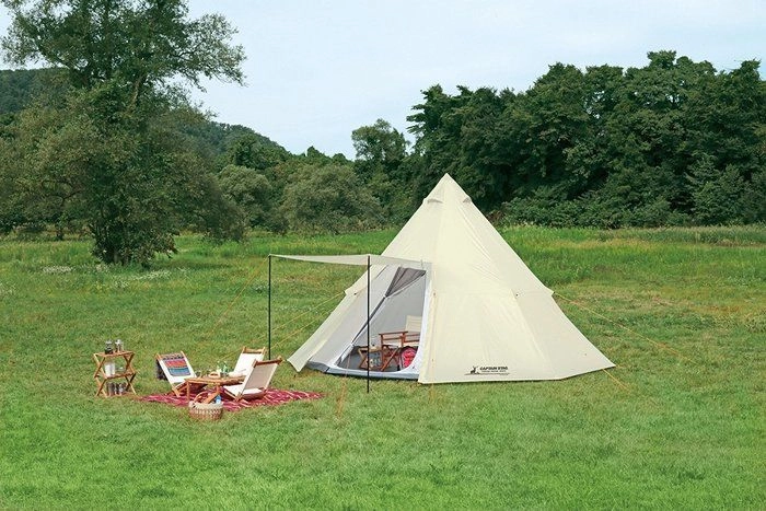 CAPTAIN STAG アルミワンポールテント300UVの商品紹介 | hinata
