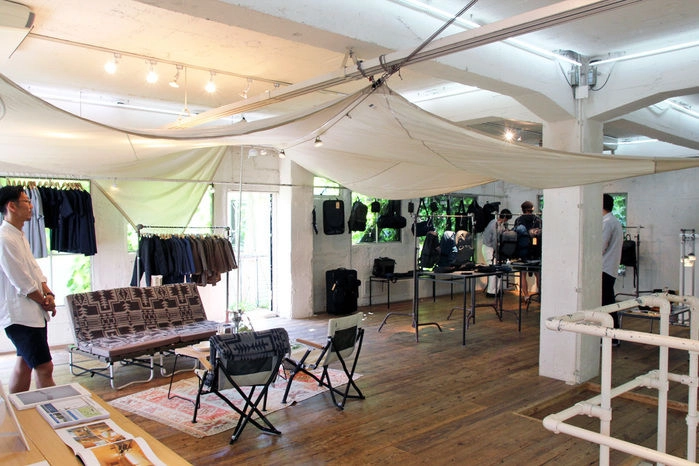スノーピークアパレルの秋冬展示会