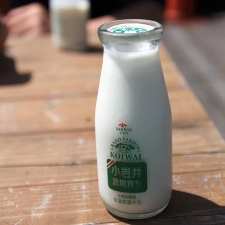小岩井農場の牛乳瓶
