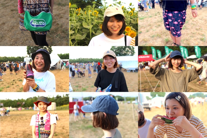 ピーナッツキャンプで見つけたおそと美人の写真のまとめ
