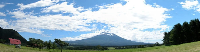ふもとっぱらから見える富士山