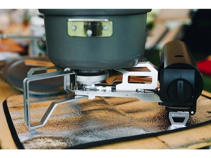 新品・snow peakバーナーブラック HOME＆CAMP バーナー ブラック(GS-600BK) | ヒーティングの通販