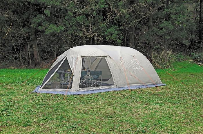 CAPTAIN STAG モンテ スクリーンツールームドームテント＜5〜6人用