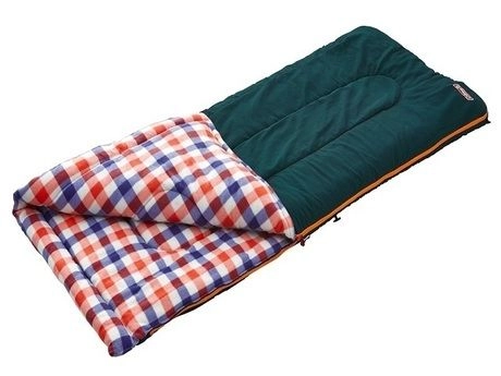 Coleman フリースEZキャリースリーピングバッグ/C5(ブラウンチェック