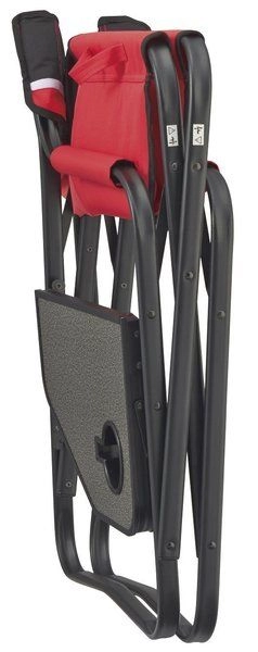 Coleman サイドテーブル付きデッキチェアST(レッド)の商品紹介