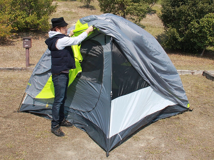 DOD コネクタブルワンタッチテント T5-206の商品紹介 | hinata