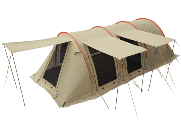 DOD キャンプテント ベージュ　カマボコテント 販売終了】カマボコテント2（ベージュ） T5-489 - DOD