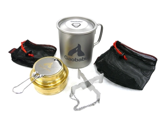 オシャレでコンパクトなGaobabuのアルコールバーナーで火の時間を豊かに。