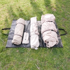 キャンプや焚き火の荷物運びに活躍!「スプーンフル」の風呂敷トート活用術