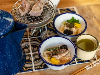 【ひなたごはん】ロースター×鯛茶漬けで新潟の味覚を堪能!