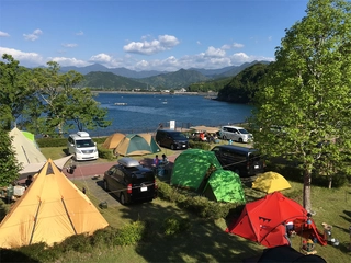 孫太郎オートキャンプ場は目の前が海!釣りや海水浴など海を満喫できる!