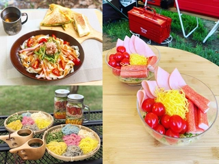 「#ひなたごはん」で発見!暑い夏に食べたいキャンプで作れるさっぱり麺料理