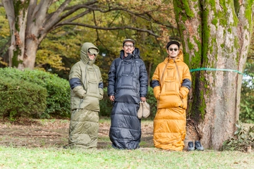 grn outdoorから新作登場!今までなかった眠りと遊びをつなぐ寝袋