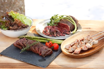 若手ハンターが作るジビエのキャンプ飯!コックピットスタイルでシカ肉料理を堪能