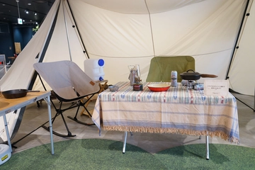 【取材】ドラマ「ゆるキャン△」の特別展が開催中!今回は鳥羽先生の本格キャンプシーンを再現