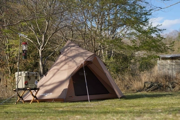 ナチュラム×コールマンがコラボ！ティピー型テントのセットで最初からおしゃれにキャンプ！