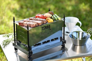 新潟・燕三条の新進気鋭ブランド「TSBBQ」からペグコンロソロが登場!