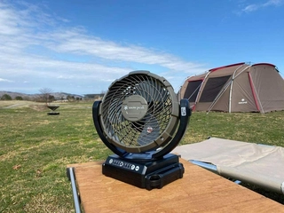 電源不要!充電式・電池式のコードレス扇風機で夏のキャンプを快適に!