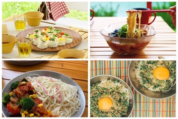 【みんなの#ひなたごはん】夏キャンプで食べたいそうめんレシピ