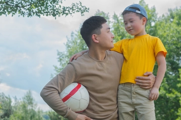 「ノースフェイス」のデニムキャップを親子で楽しもう!