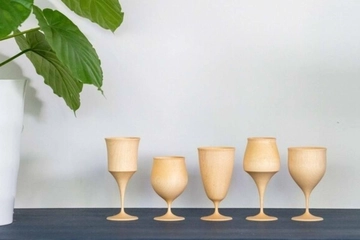 同じお酒で5つの風味を楽しめる!キャンプのテーブルを飾るなら「TOHKA 酒杯」