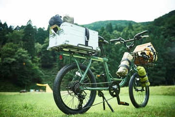 キャンプの幅広がるチャリ登場!自転車専門店あさひのアウトドア仕様「ログワゴン」の積載が凄い【hinataガレージ】