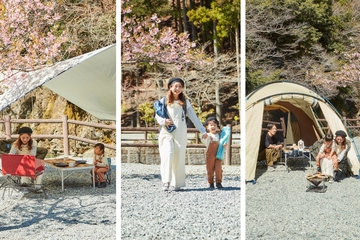 花見×キャンプを楽しむ3つのスタイル、6つのアイテム。
