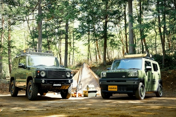 ダムドのジムニー&タフトでソロ・デュオキャンプ!アウトドア車に合う最新ギアとは?【あの有名店がセレクト】