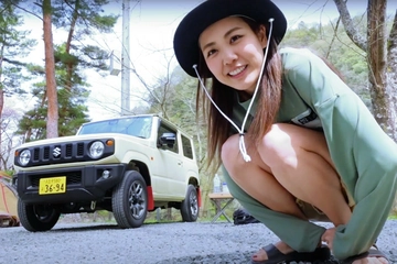 ジムニー女子がゆく、はじめてのソロデイキャンプ【燻製作りに挑戦】
