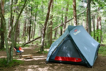 避暑に最適、アクセス抜群！美しい木々に囲まれた「河口湖オートキャンプ場」で絶景をひとりじめ