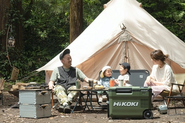 夏キャンプでキンキンのビールと溶けないアイス！HiKOKIのコードレス冷温庫は家族を思いやるギアだった【検証】