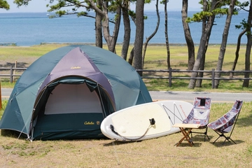 海まで徒歩10秒!「館山サザンビレッジ」でキャンプと海遊びを両方満喫!