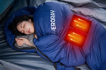 電熱ダウン寝袋「ヒートプロ」で冬キャンプの不安を減らす!ぬくぬく冬キャンプを実現する理想の寝具はこれだ!