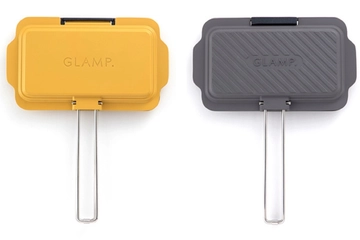 調理器具と食器が一体に!ホットサンドメーカー「GLAMP.ホットサンドディッシュ」はソロキャンにぴったり