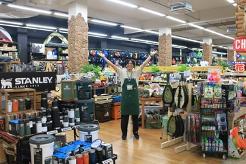 エルブレス郡山西ノ内店が、ワクワク増進リニューアル!ふらりと行っても楽しいアウトドア雑貨が充実