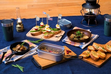 ささっと作って今夜はおそとごはん。ベランピングにぴったりな缶詰アレンジおつまみレシピ4種