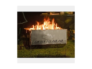 モンベルの焚き火台「フォールディングファイヤーピット」を紹介！