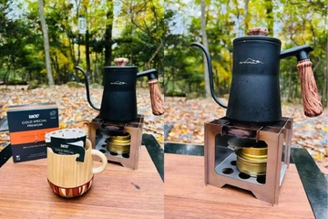 ソロキャンパー必見!手軽に調理ができるアルコールストーブ用五徳「ストーブKIT」発売