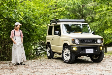 【ジムニー女子に直撃】すぐに実践したい「キャンプなクルマ」の必須アイテムはこれでした