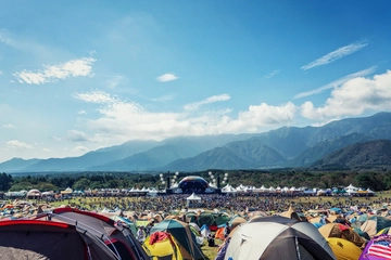 【10/21-22】富士山麓で音楽×キャンプの祭典「朝霧JAM」開催！ギアレンタルで手ぶらキャンプも