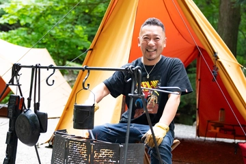 【独占取材】サンゾー工務店から初の「テント」が登場！名作焚き火台・ロダンと相性抜群の魅力にせまる