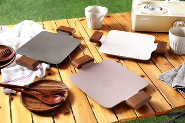 ソロキャンプで使いたい！韓国発「ソリッド グリルパン」にミニサイズ登場